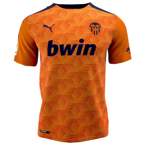 Tailandia Camiseta Valencia Segunda equipo 2020-21 Naranja